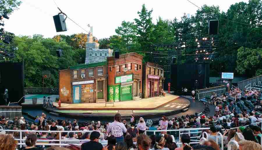 Shakespeare in the Park a New York 2022