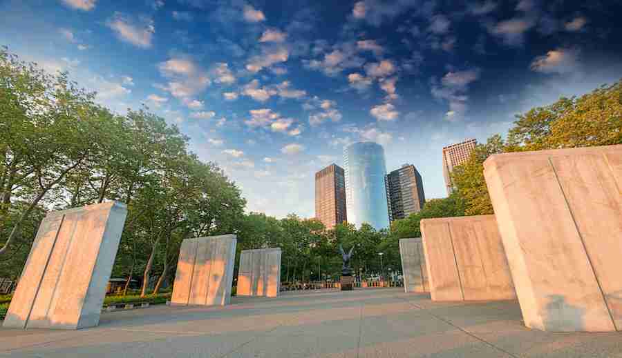 L'East Coast Memorial a Battery Park