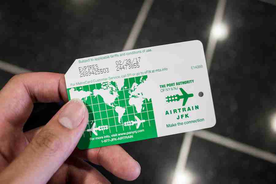La Metrocard per pagare l'AirTrain