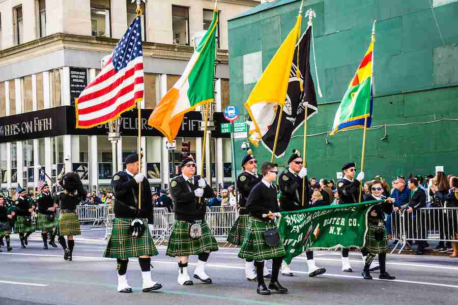 La sfilata del St. Patrick's Day si tiene il 17 marzo