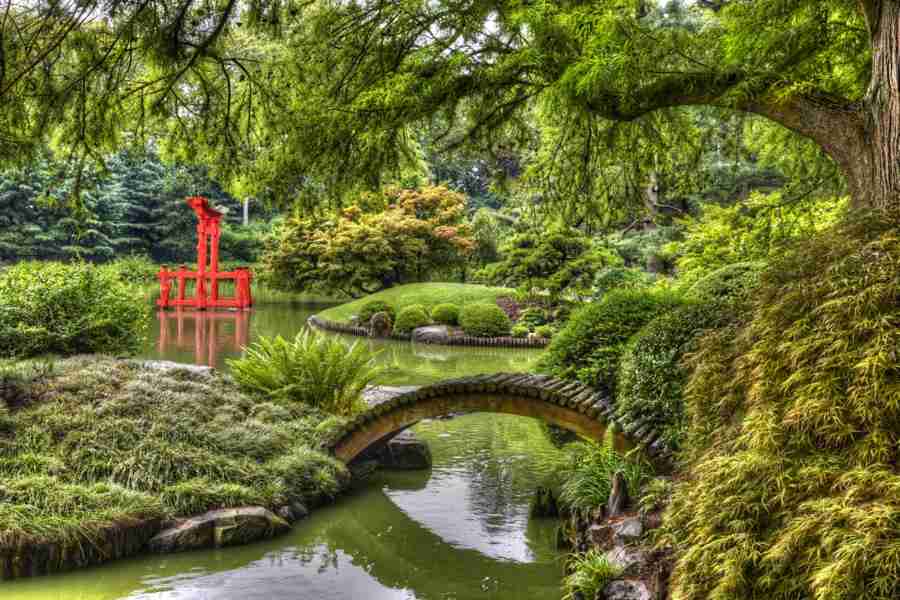 Il giardino giapponese al Brooklyn Botanic Garden