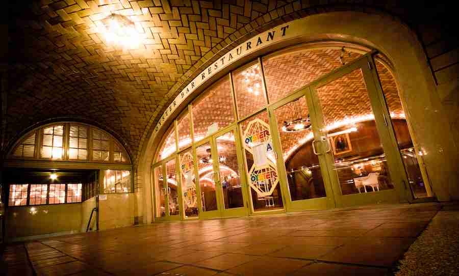 Il famoso Oyster Bar alla Grand Central Terminal, New York