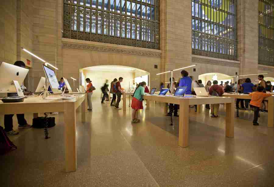 L'Apple Store alla Grand Central Terminal