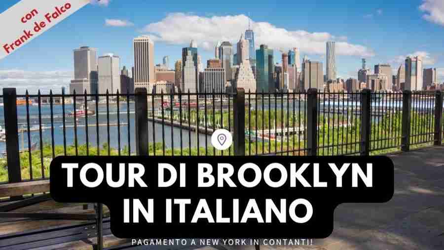 Tour di Brooklyn in italiano con Frank de Falco