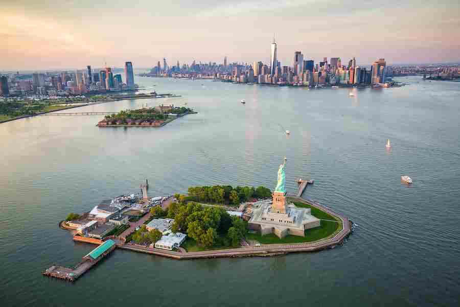 Dove si trova la Statua della Libertà? Nella baia del porto di New York