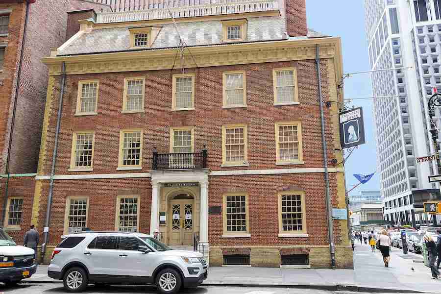 La Fraunces Tavern and Museum, nel distretto finanziario di New York