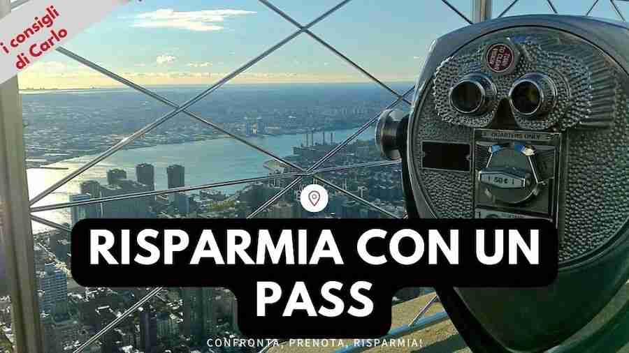 Risparmia sugli ingressi alle principali attrazioni con un pass