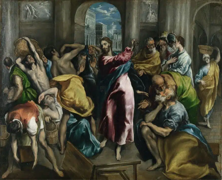 Cacciata dei mercanti dal Tempio – El Greco