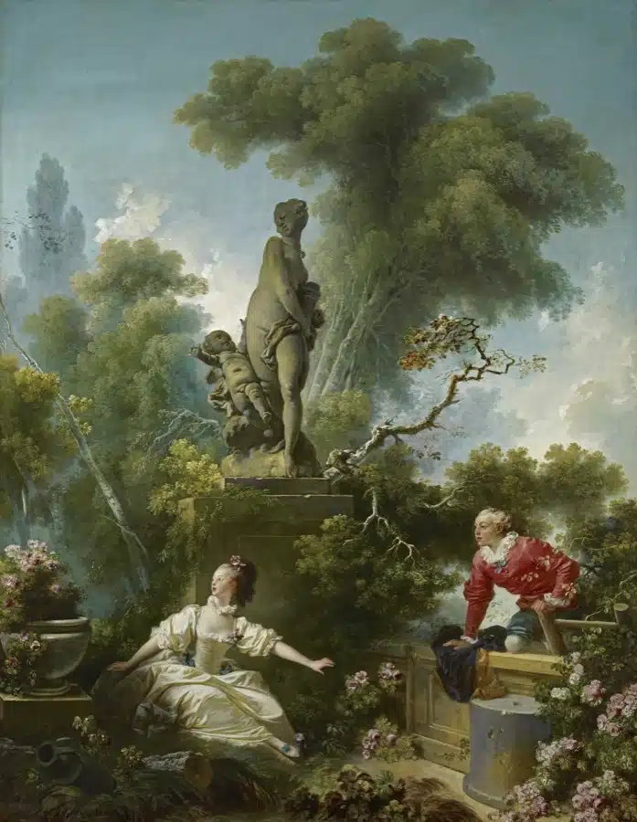 Il progresso dell'amore (1772), Jean Honore Fragonard