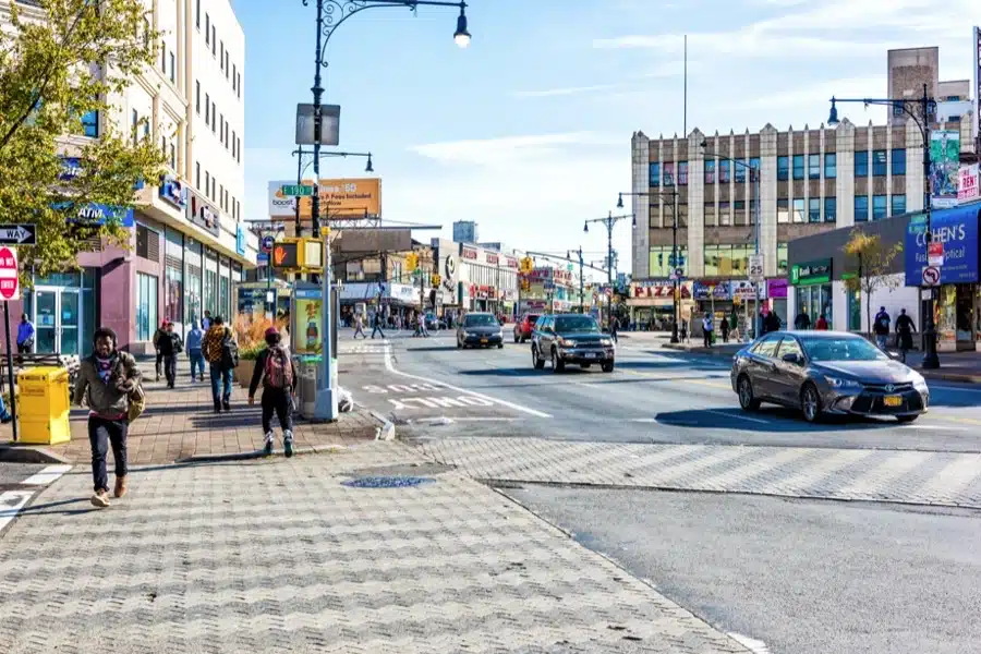 Quartiere di Fordham nel Bronx