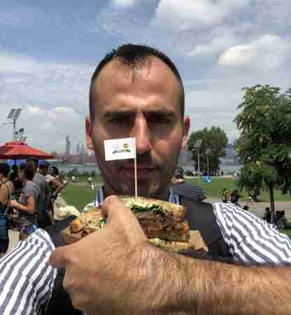 Carlo Galici allo Smorgasburg di Williamsburg... c'è davvero l'imbarazzo della scelta