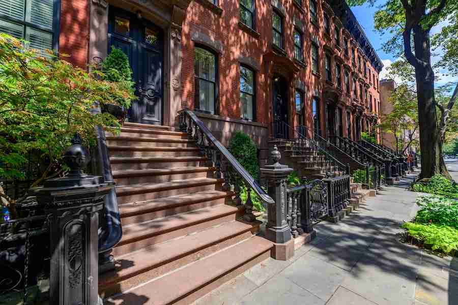 Perry Street nel Greenwich Village è una delle vie più famose