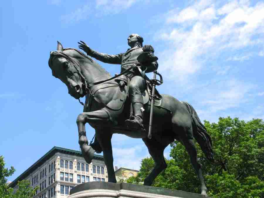 Statua di George Washington a Union Square, New York