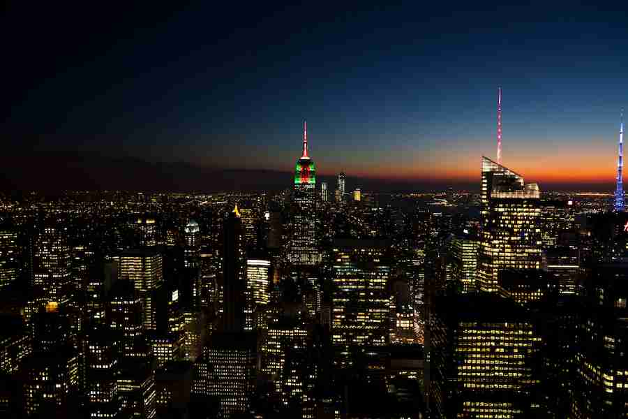 Il Top of the Rock regala delle bellissime viste dalle sue terrazze