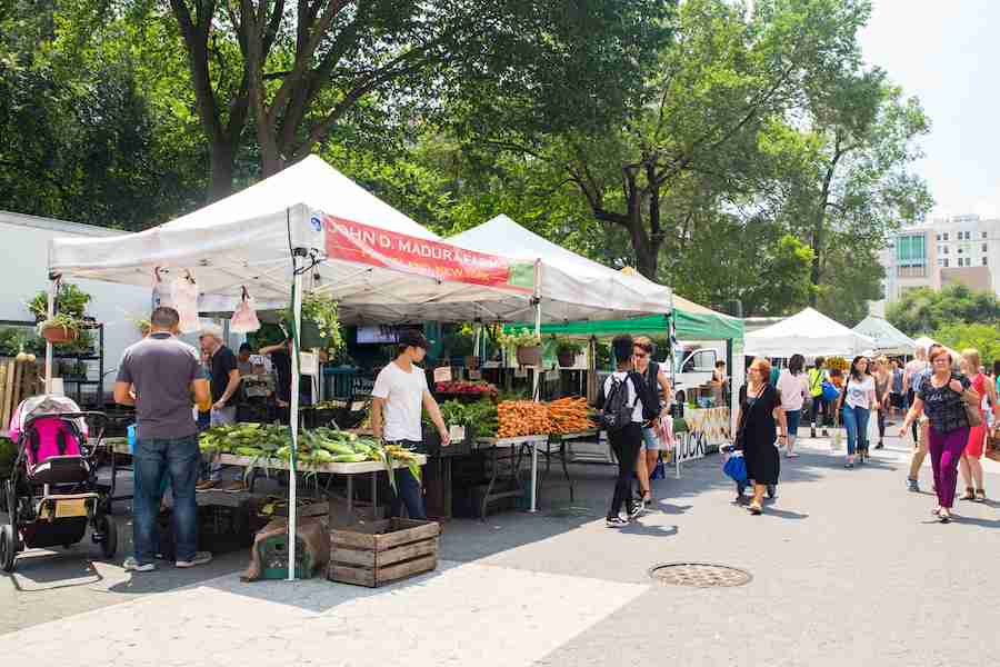 Il Green Market di Union Square, New York