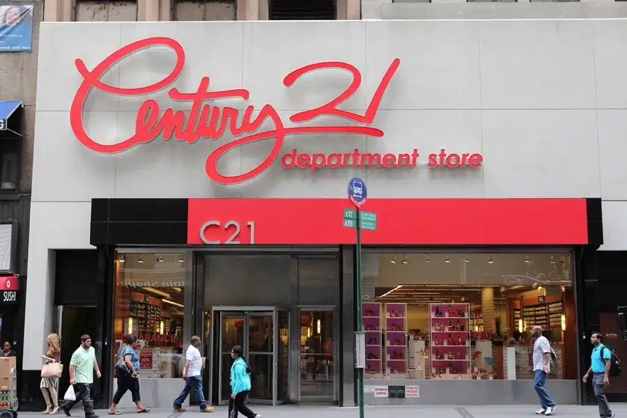 Il negozio Century 21 si trova in Downtown Manhattan, New York