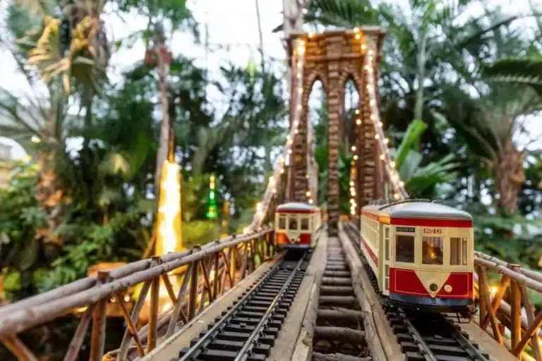 Holiday Train Show al New York Botanical Garden 2024