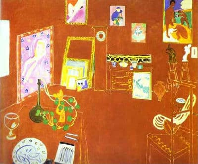 L'Atelier Rouge di Matisse si trova al Museo di Arte Moderna MoMA