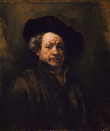 Autoritratto di Rembrandt si trova al Metropolitan Museum