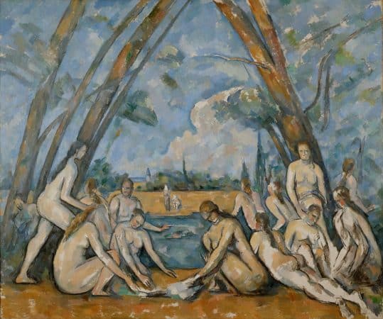 The Bather di Cezanne si trova al museo MoMA