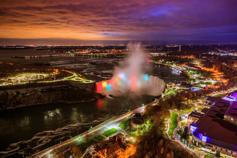 Dove sono le Cascate del Niagara