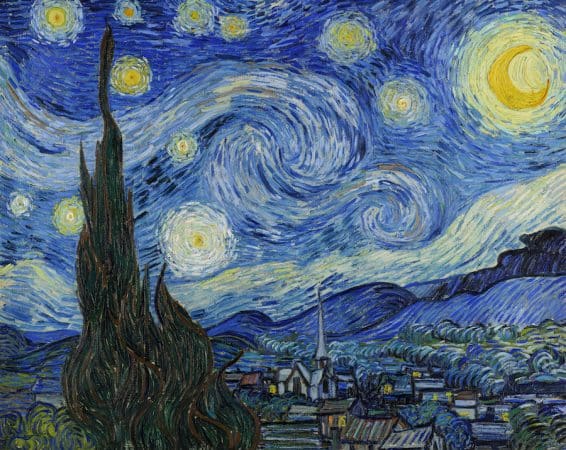 La notte stellata di Van Gogh si trova al museo MoMA