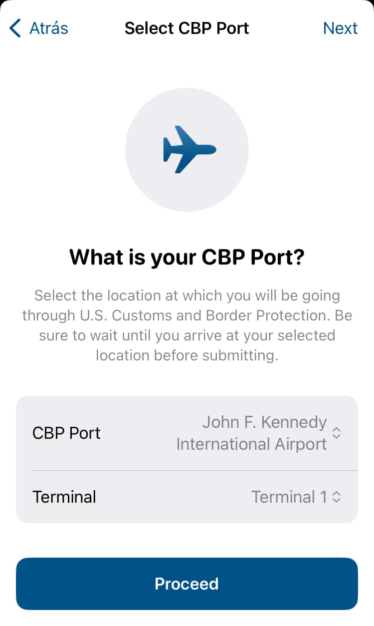 Scelta aeroporto JFK