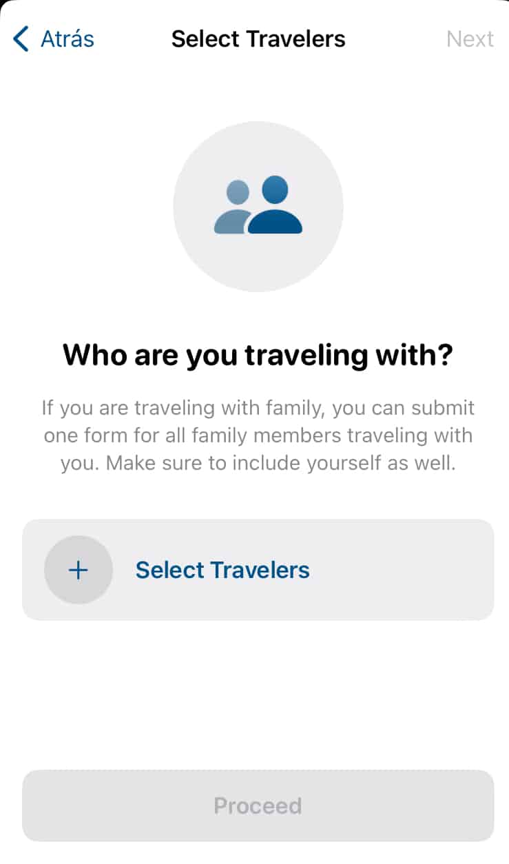 Scelta con chi stai viaggiando negli USA