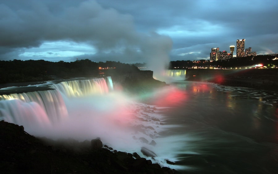 Cascate del Niagara da New York