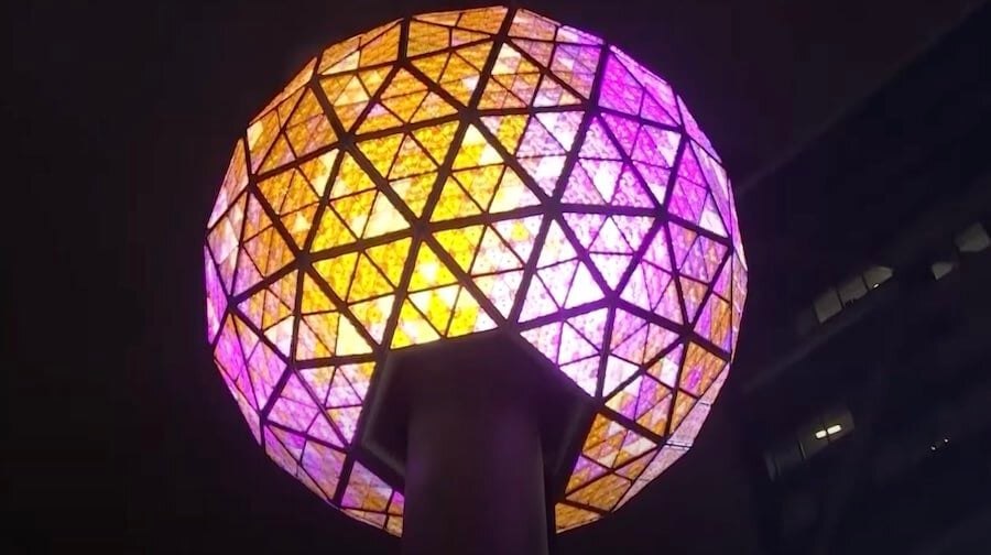 Ball drop Times Square, New York