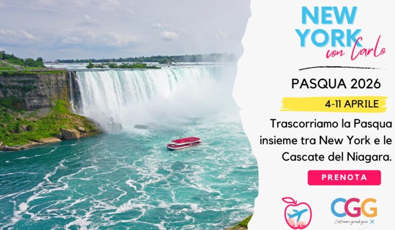Viaggio organizzato New York con Carlo Pasqua 2026