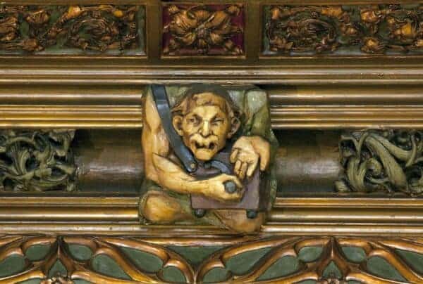Gargoyle sulla facciata del Woolworth Building