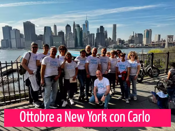 Ottobre a New York con Carlo
