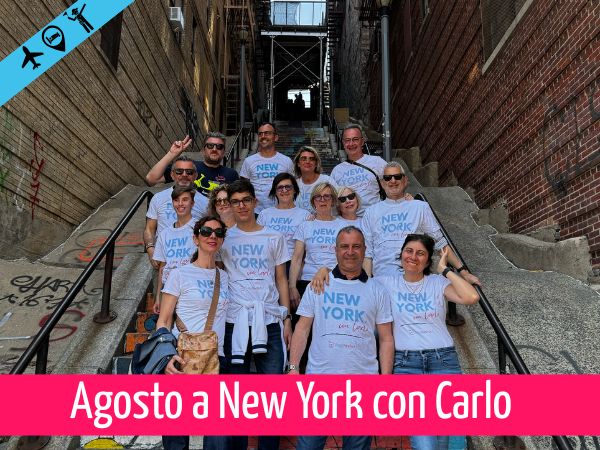 Agosto a New York con Carlo