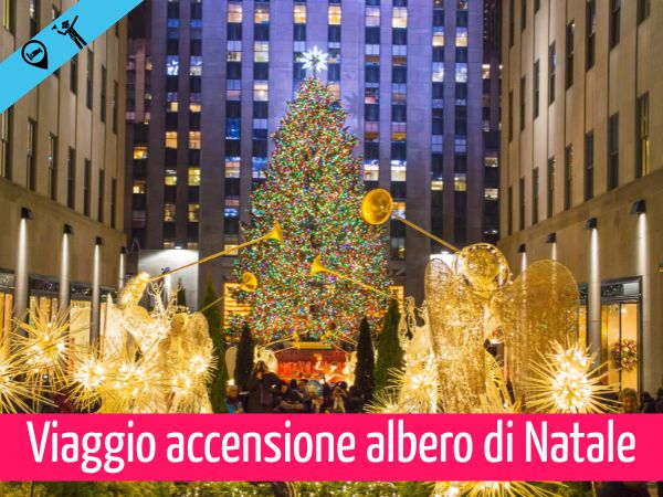Viaggio accensione albero di Natale a New York