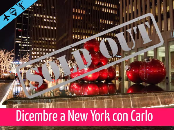 Dicembre a New York con Carlo