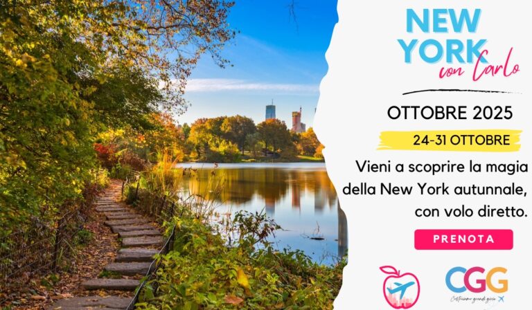 New York con Carlo ad ottobre