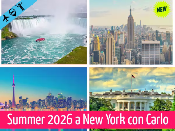 Viaggio organizzato New York con Carlo estate 2026