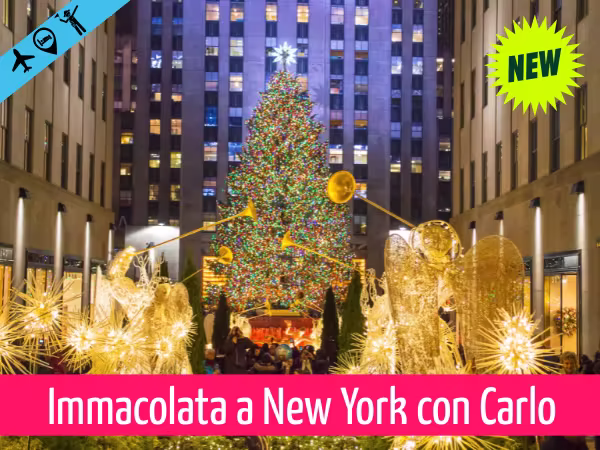 Viaggio organizzato New York con Carlo ponte Immacolata