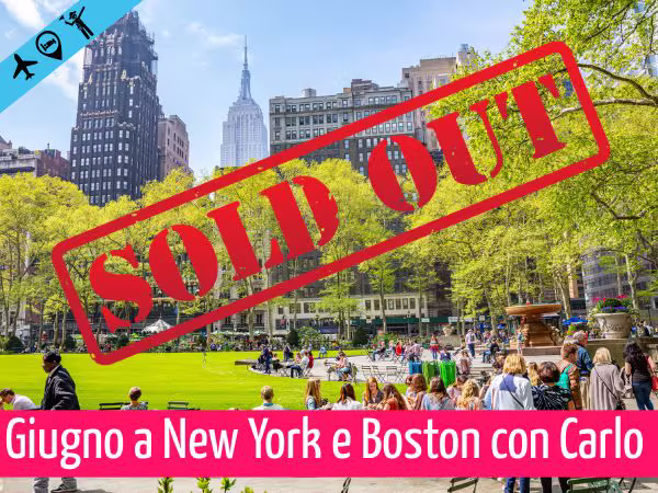 Copertina New York con Carlo a giugno sold out