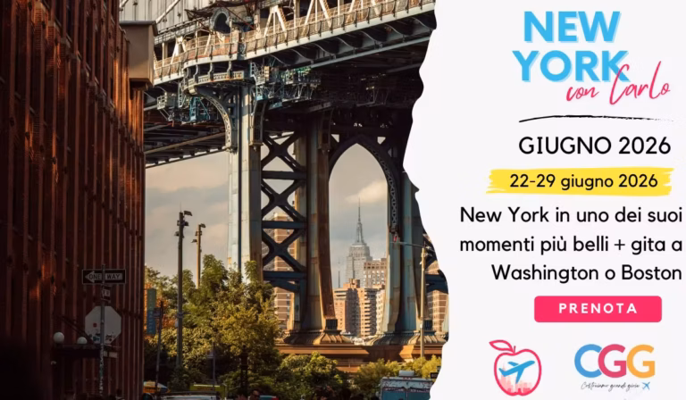Viaggio New York con Carlo a giugno 2026