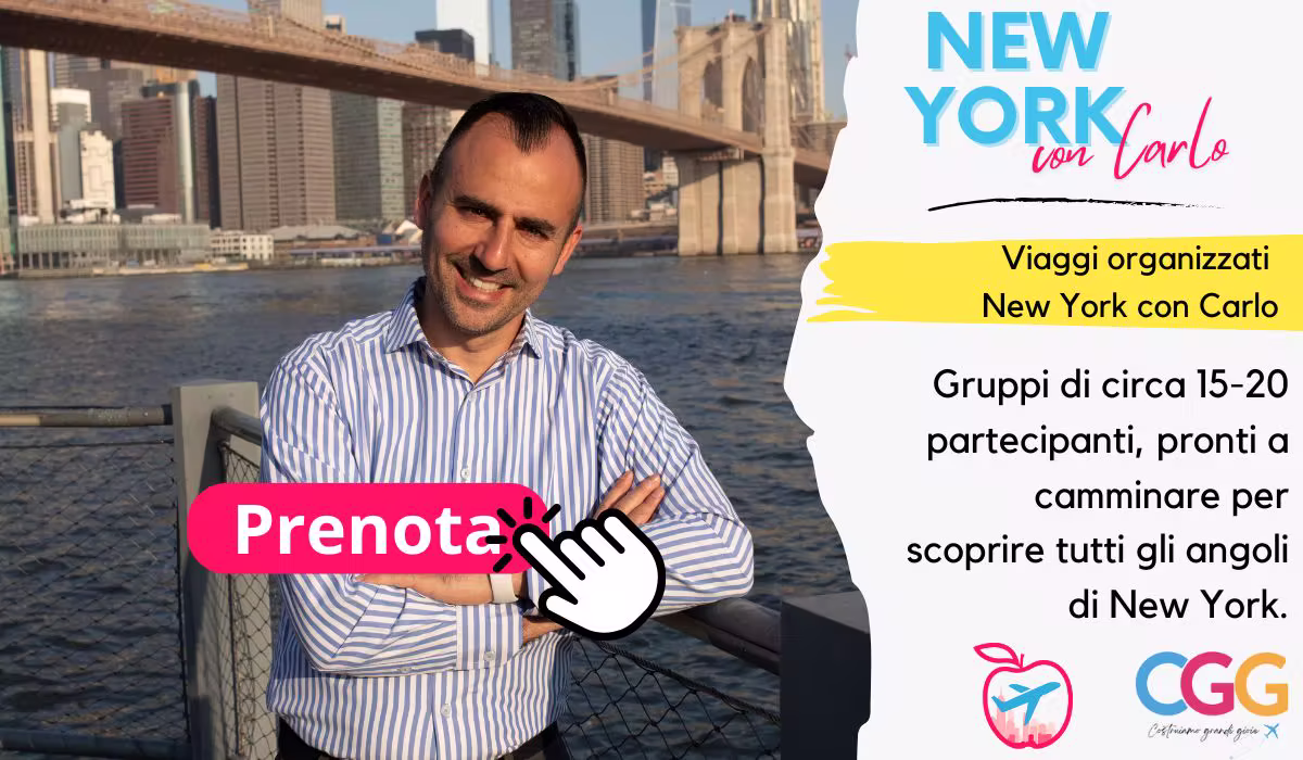 Viaggi organizzati New York con Carlo