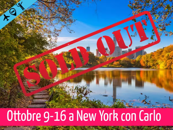 Ottobre a New York con Carlo